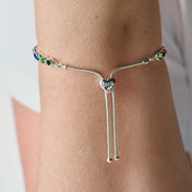 LOVE Multicolor Tennis Bolo Bracelet