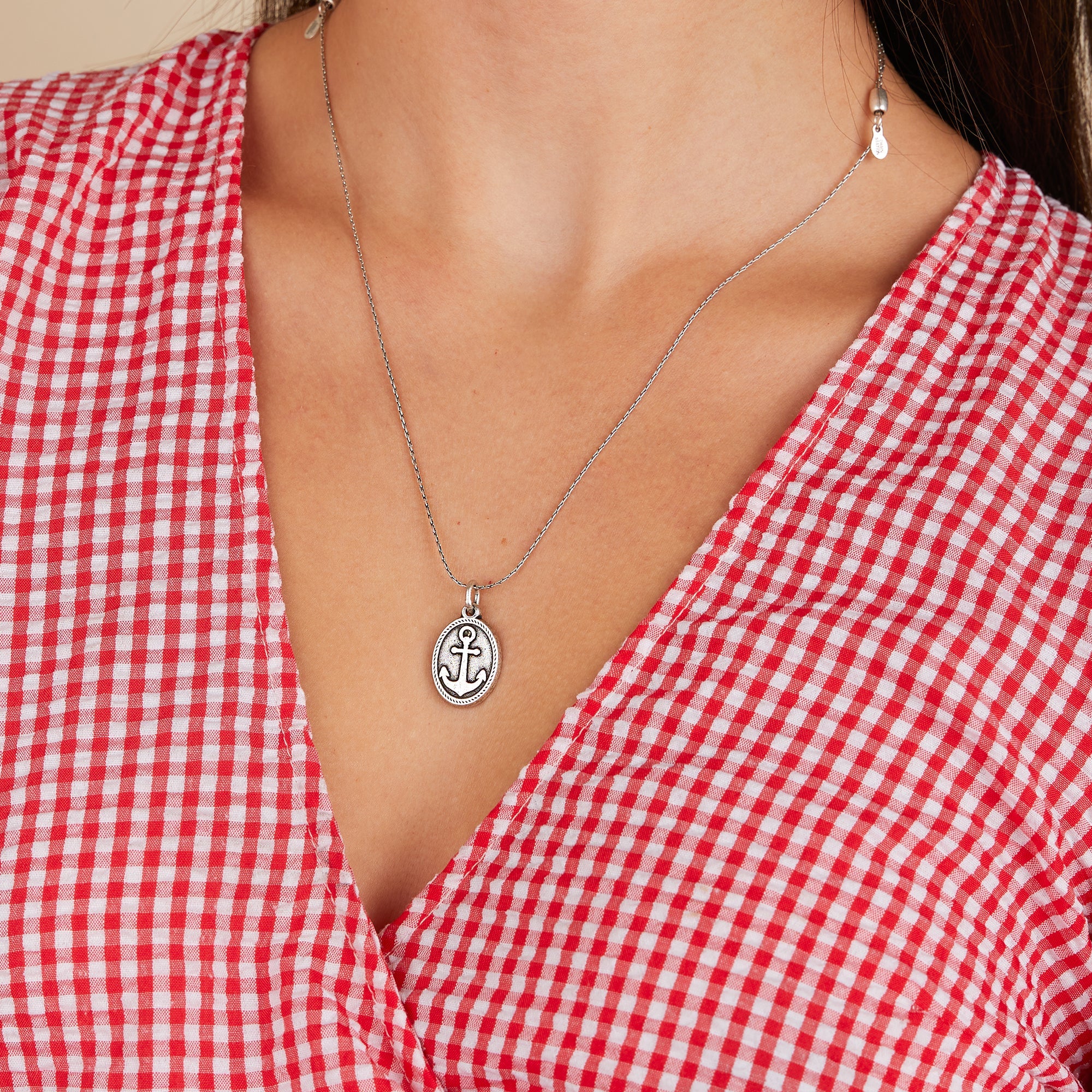 Anchor Charm Necklace