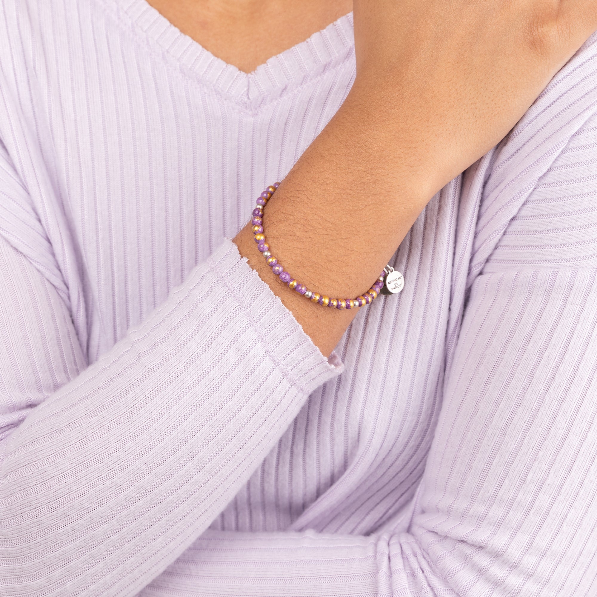 Grateful-Beaded-Bangle-Purple-Silver-Model-A21EB94RS.jpg