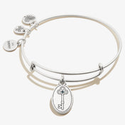 Key to Wisdom Charm Bangle