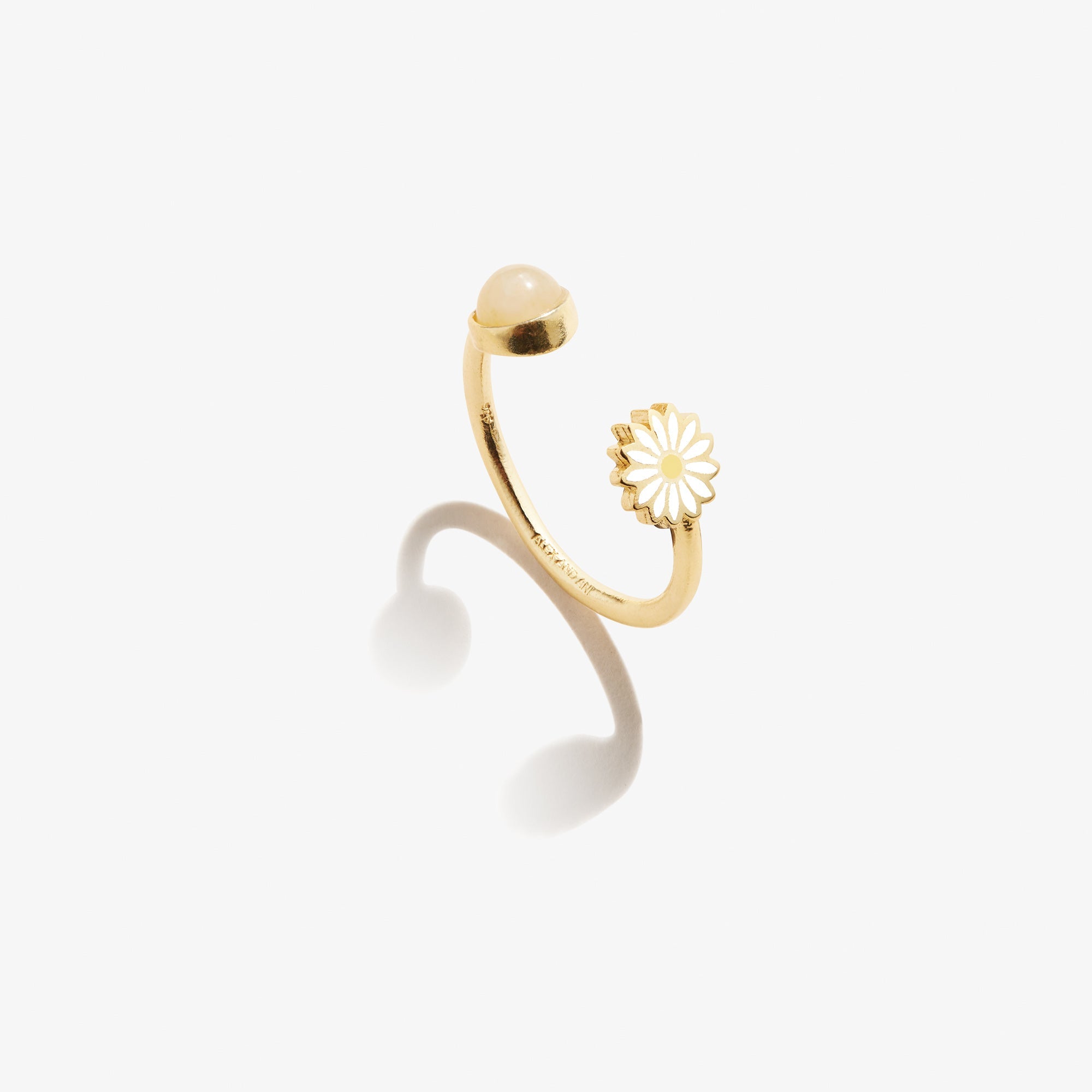 Daisy + Pineapple Jasper Ring Wrap