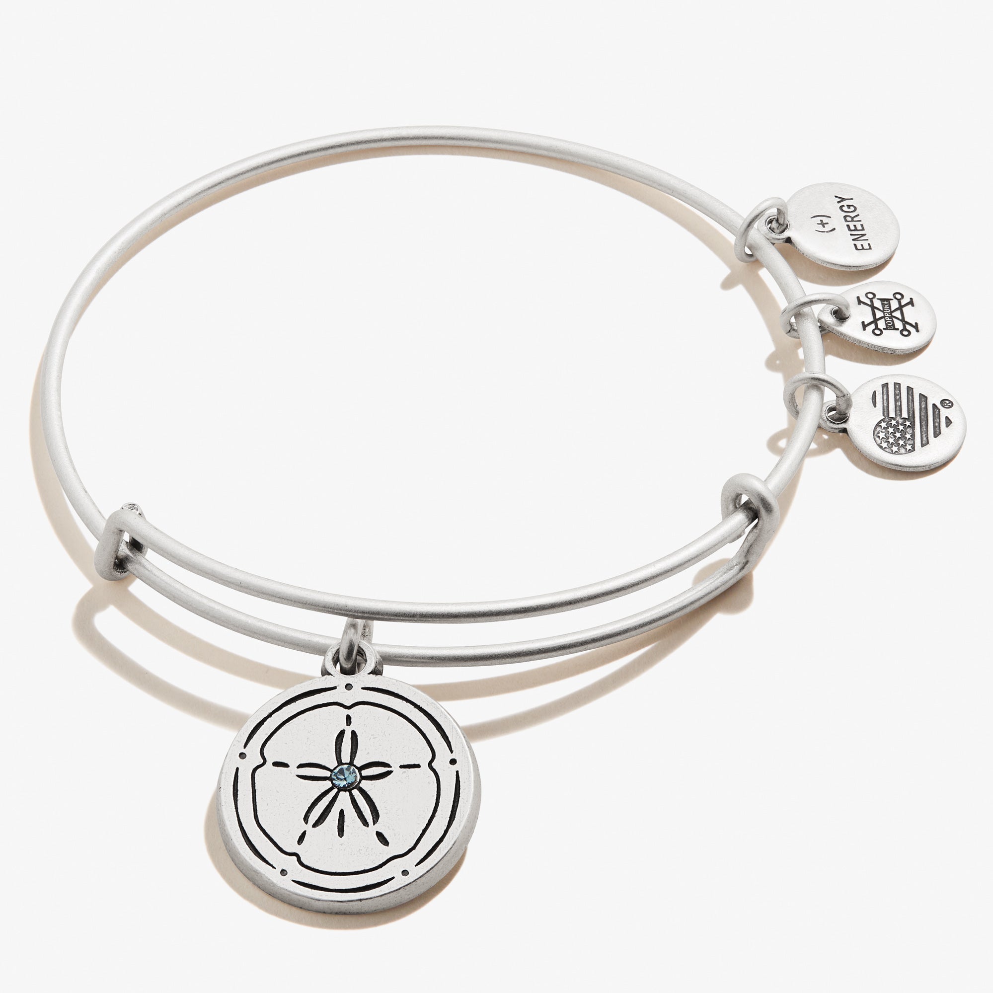 Sand-Dollar-Charm-Bangle-IV-Silver-Front-A21EBSNDRS.jpg