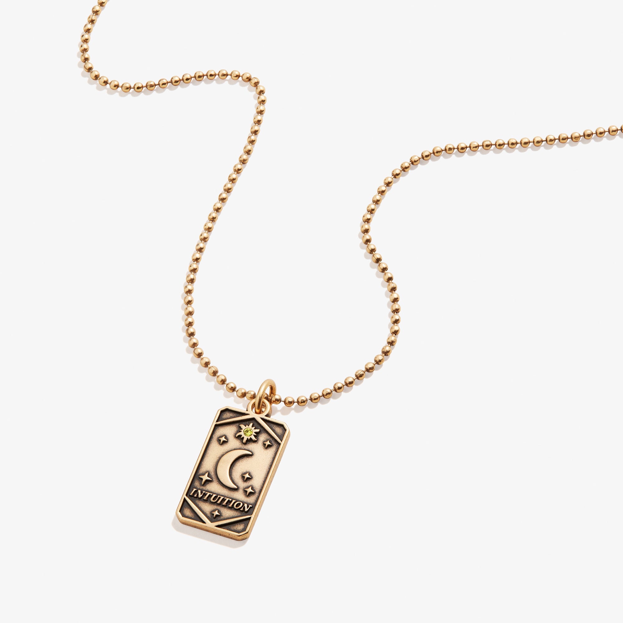Intuition Moon Oracle Necklace, Adjustable