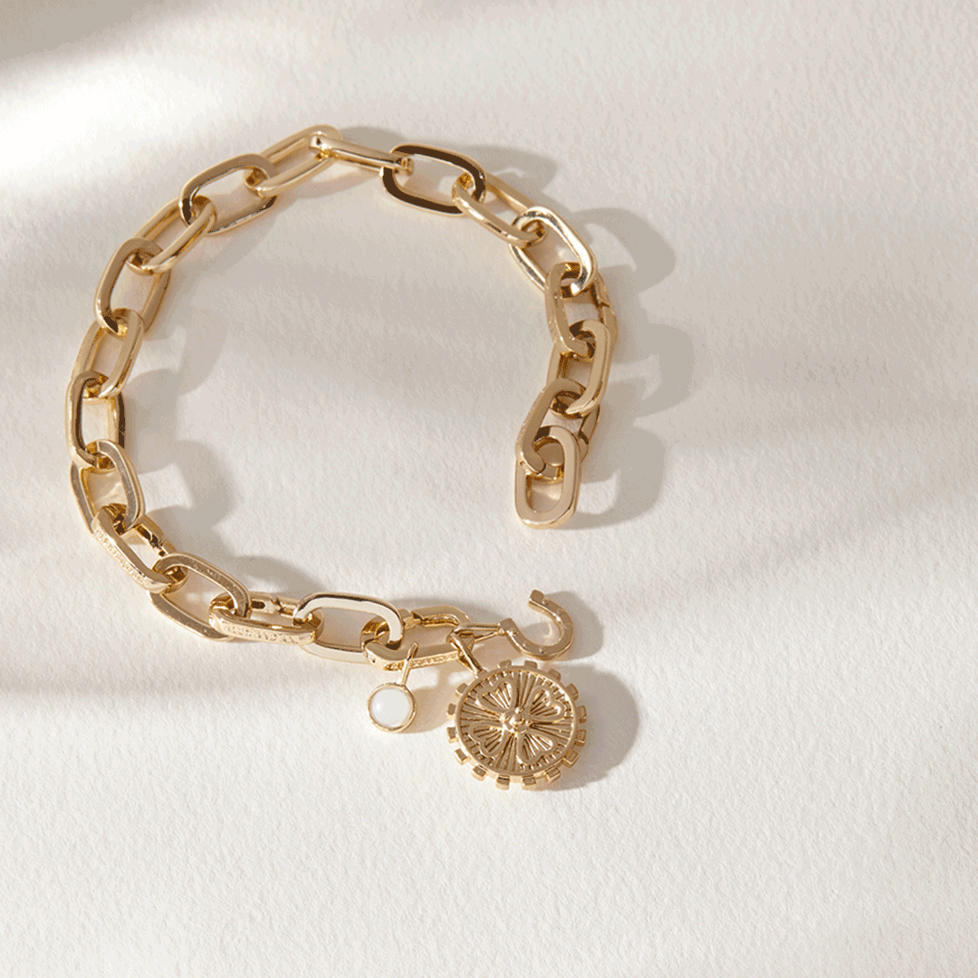Love + Luck Multi-Charm Interchangeable Bracelet