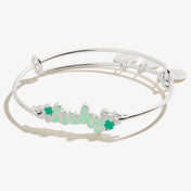 Lucky' Inline Bangle Bracelet