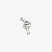 Pavé Key to Love Charm