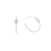 Hamsa Hoop Earrings